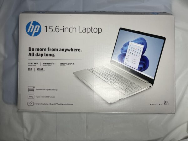 HP 15.6" Laptop with 1TB NVME SSD, i5-1135G7, 32GB RAM, Windows 11 PRO and Microsoft Office 2021 Computer Only REFURBISHED - Image 3