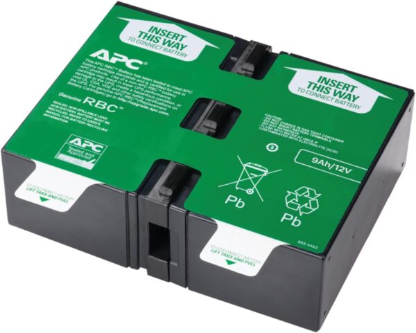 APC UPS Battery Replacement, APCRBC124, for APC UPS Models BR1500G