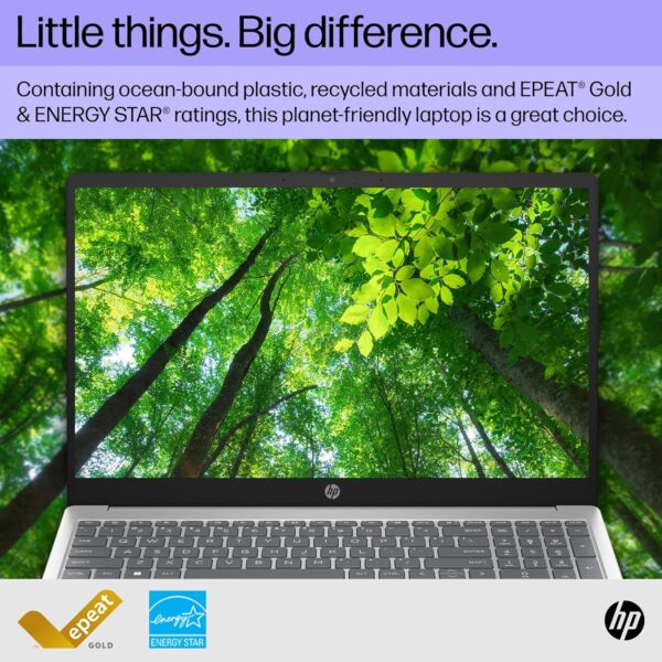HP 15.6" Laptop 15-fd0012nr with Crucial P3+ 1TB NVME SSD, i5-1334U CPU, 32GB RAM, Windows 11 PRO and Microsoft Office 2021 Computer Only SN 5CD4422GKG REFURBISHED - Image 4