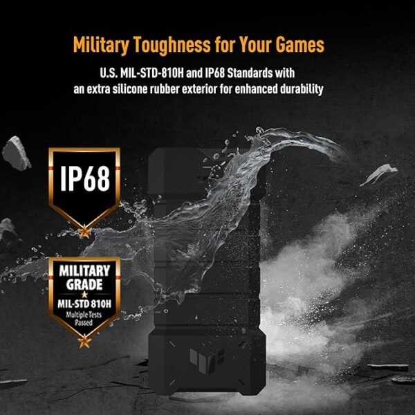 ASUS TUF Gaming A2- USB-C 3.2 Gen 2x2 Portable SSD Enclosure REFURBISHED - Image 2